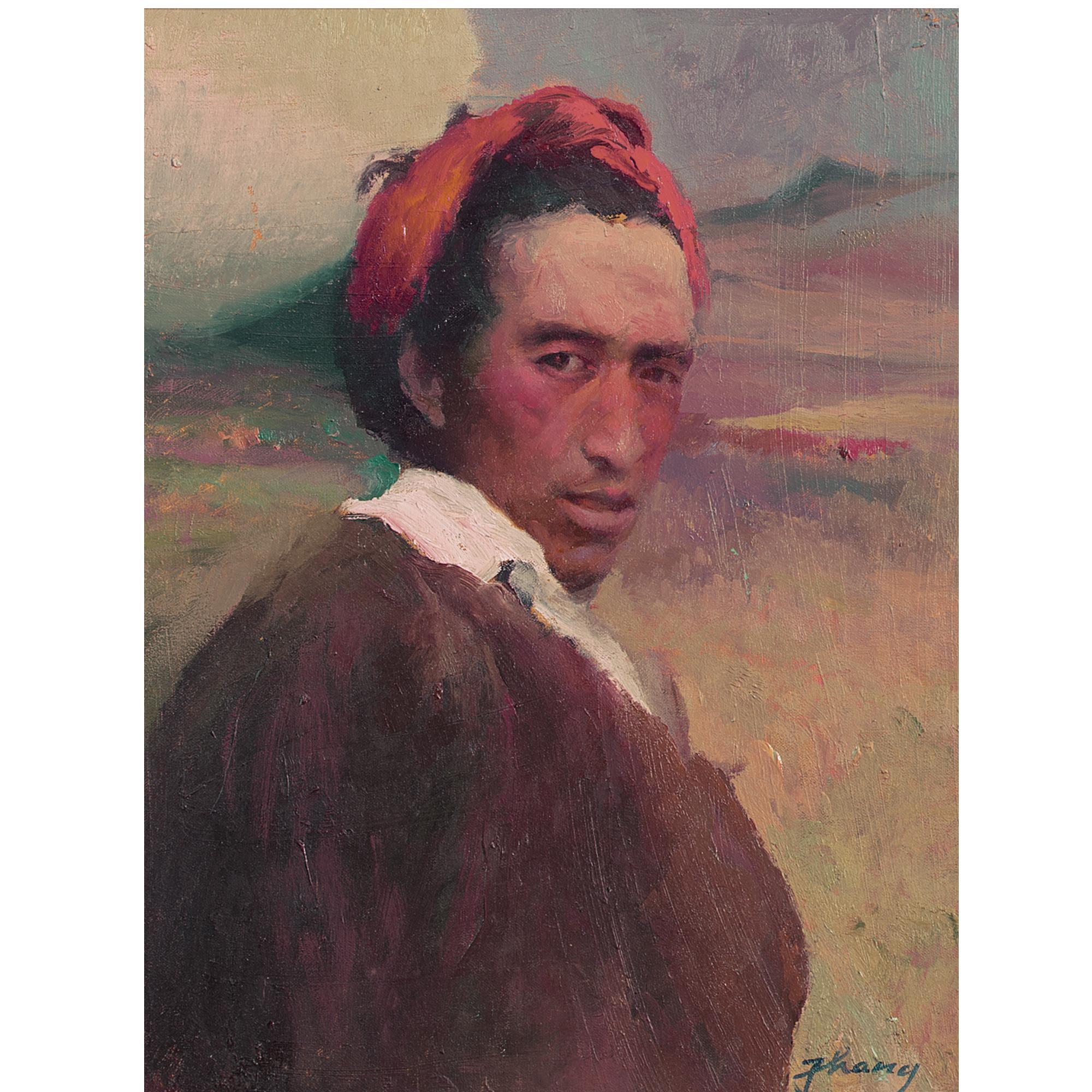 Zhang Hongnian - Portrait Of A Boy