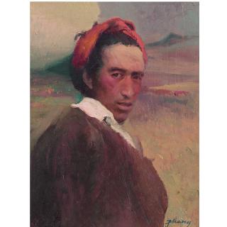 Zhang Hongnian - Portrait Of A Boy