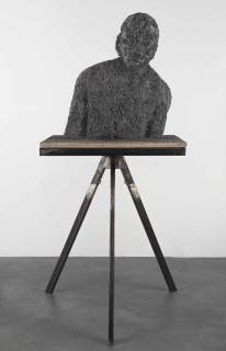 Zhang Huan - Ash Head No. 25