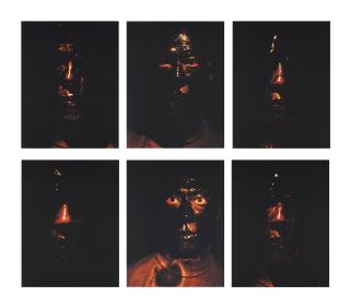 Zhang Huan - \'Chickenpox\', New York, 2000