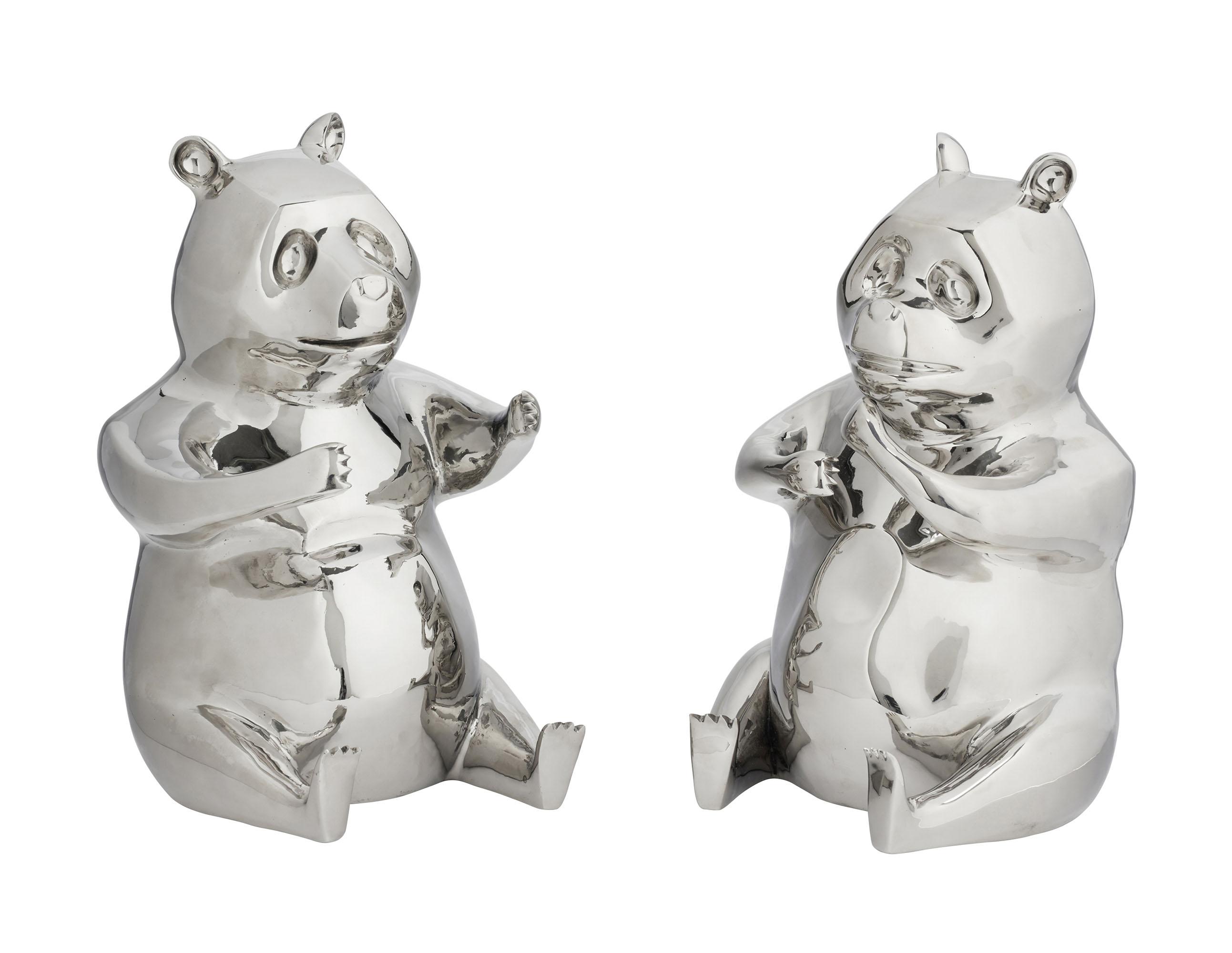 Zhang Huan - Pandas Hehe Xiexie