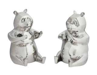 Zhang Huan - Pandas Hehe Xiexie