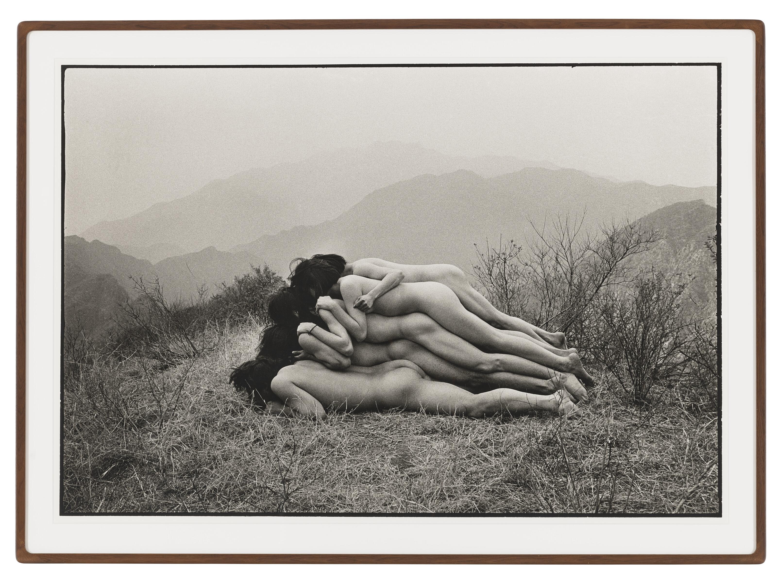 Zhang Huan - To Add One Meter to an Unknown Mountain, 1995