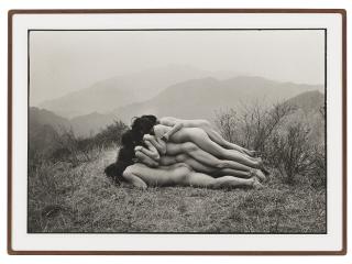 Zhang Huan - To Add One Meter to an Unknown Mountain, 1995