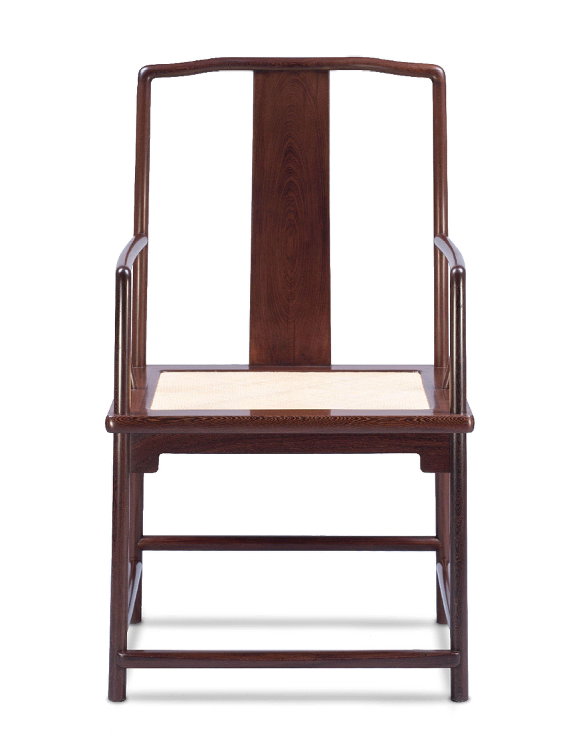 Zhang Jinhua - A Jichimu \'Official Hat\' Armchair, Nanguanmaoyi