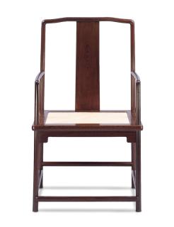 Zhang Jinhua - A Jichimu \'Official Hat\' Armchair, Nanguanmaoyi