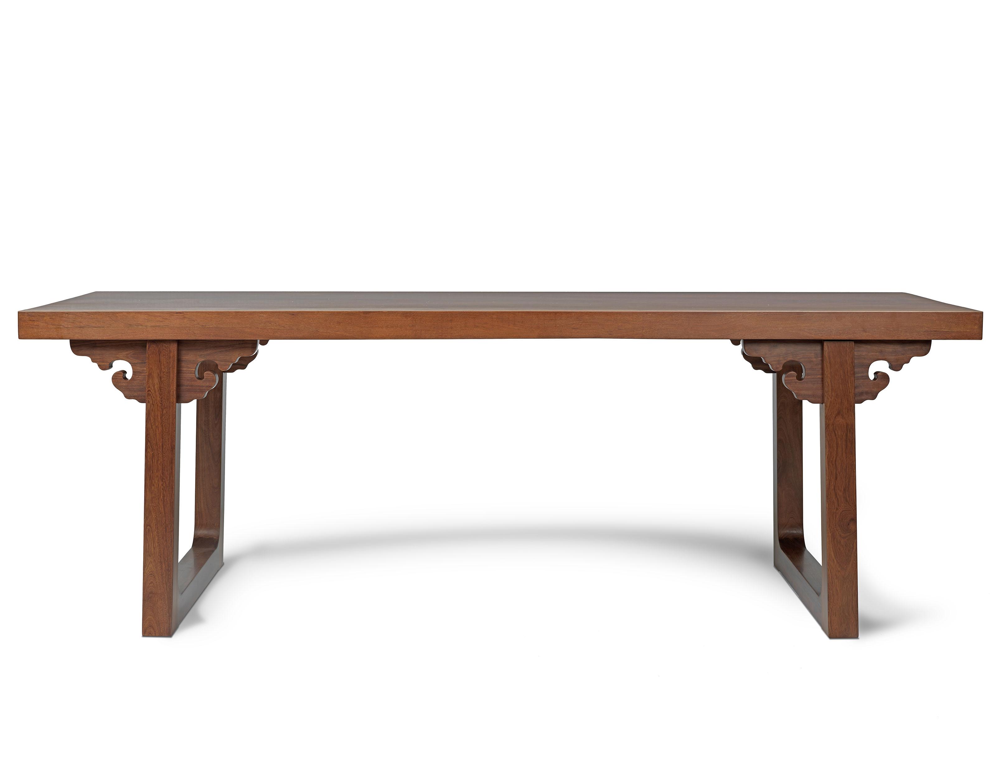 Zhang Jinhua - A SOLID TOP RECESSED-LEG TABLE