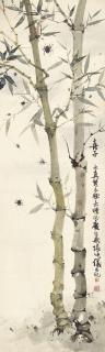 Zhang Kunyi - Spiders By Bamboo