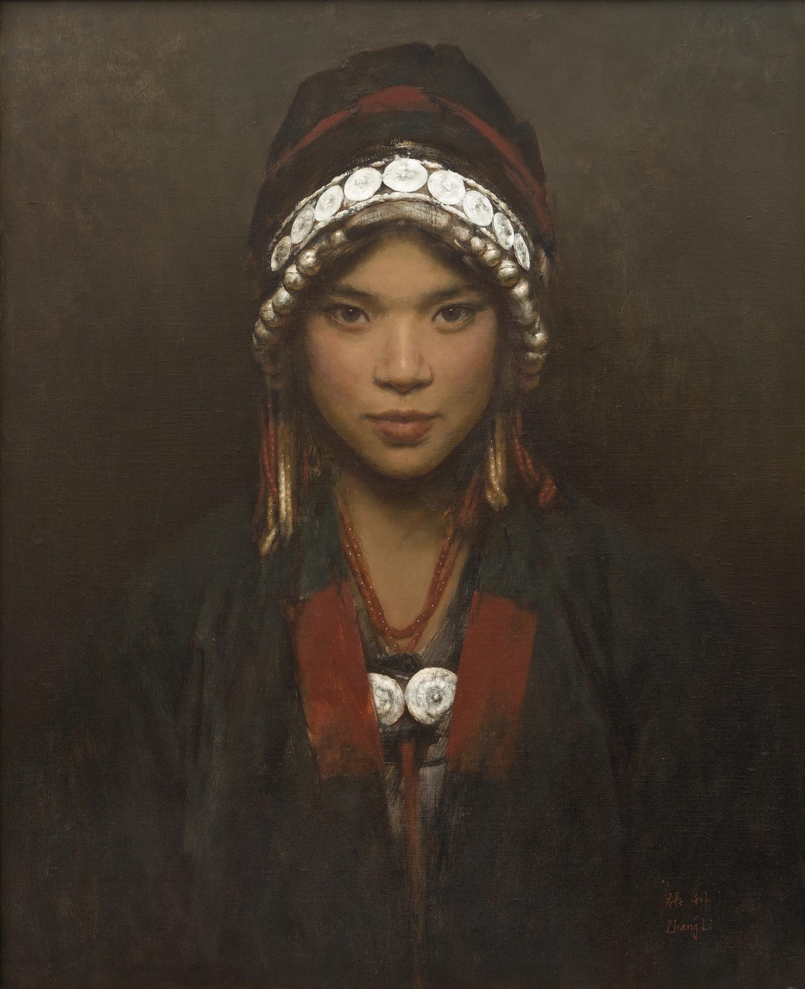 Zhang Li - Girl\'S Portrait