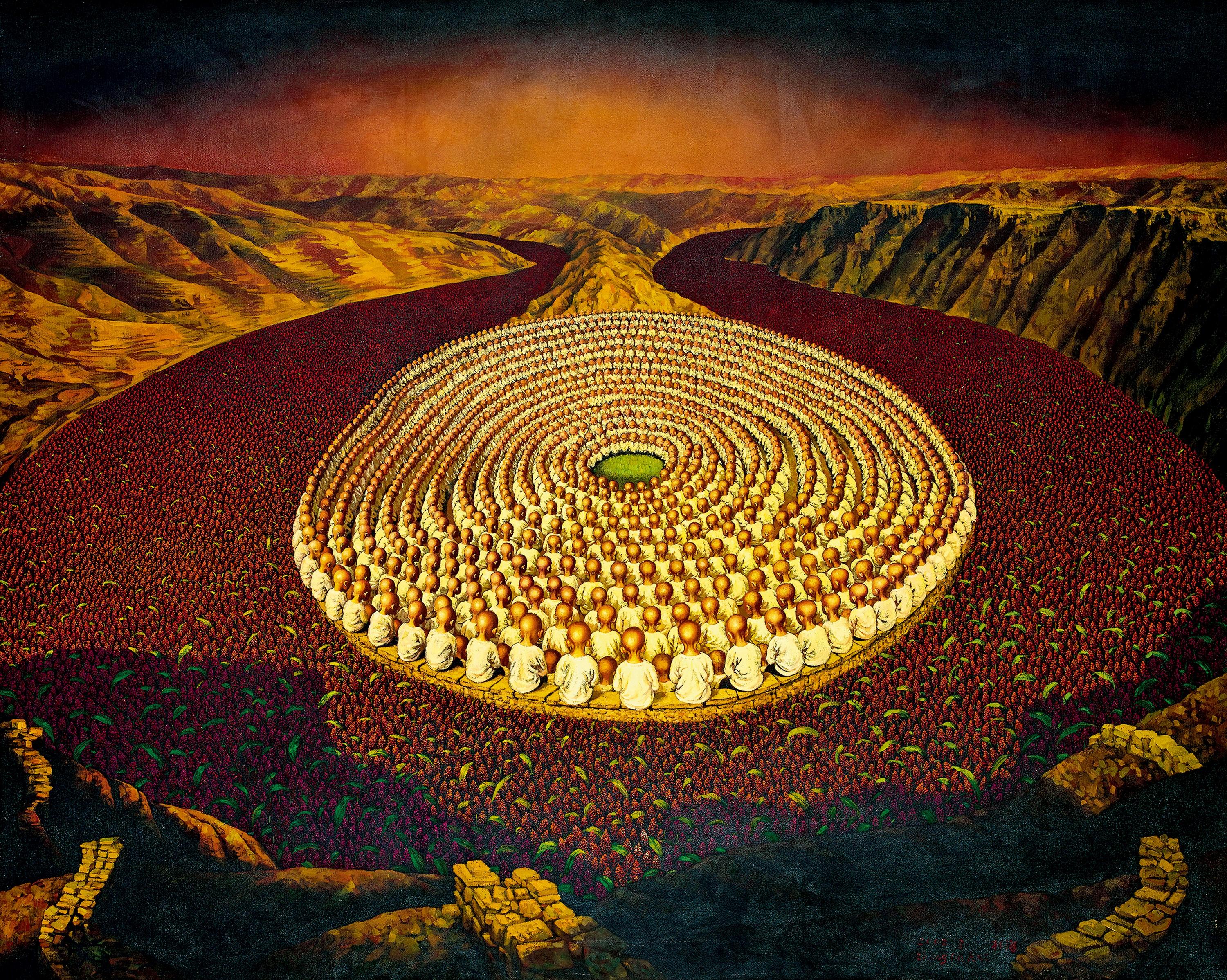 Zhang Linhai - Shepherd Series No.2(Painted In 1996)