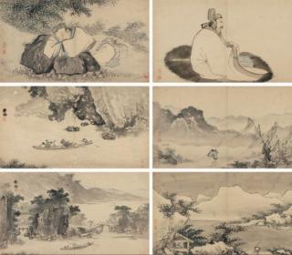 Zhang Lu - Landscapes and Figure