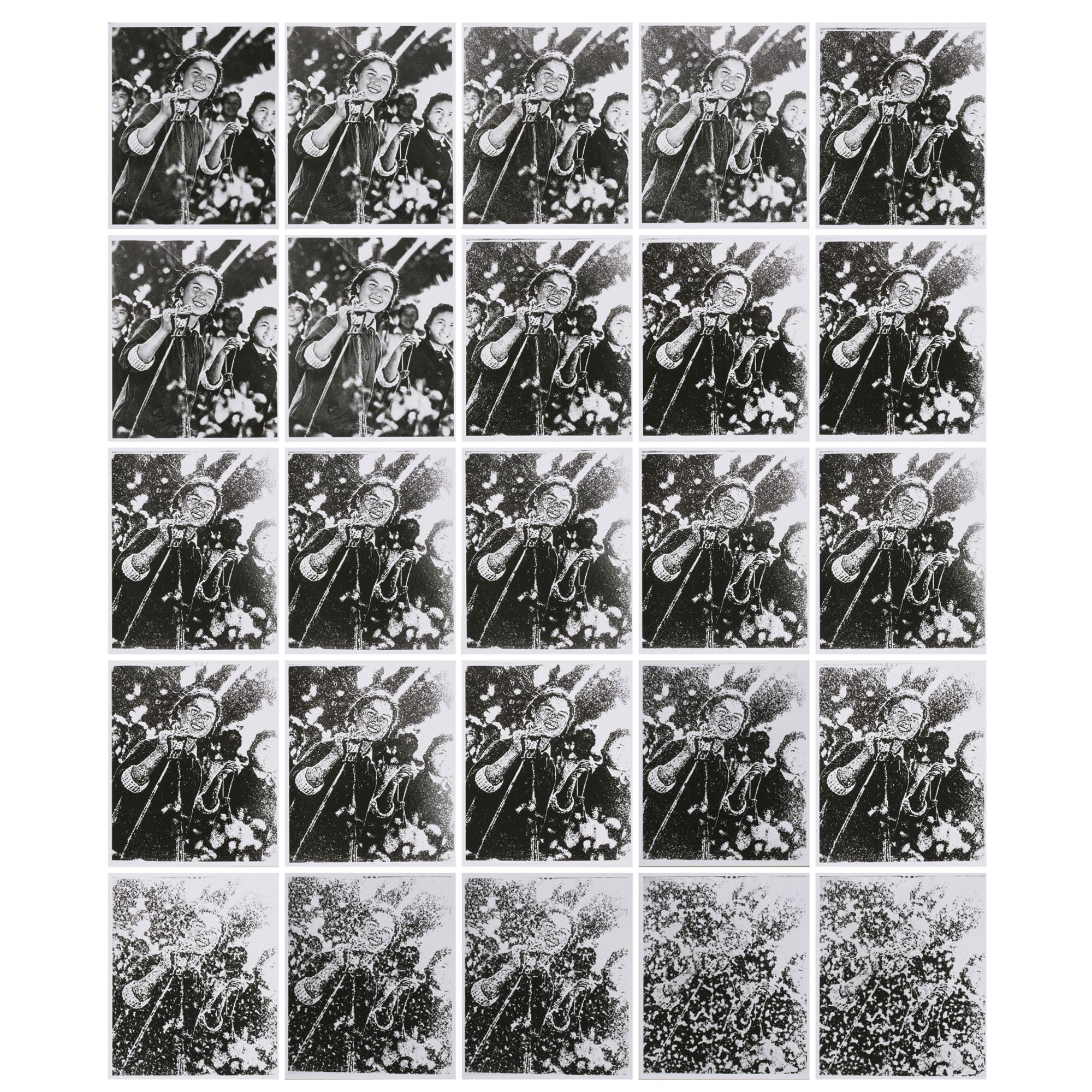Zhang Peili - Continuous Reproduction (Set Of Twenty Five)