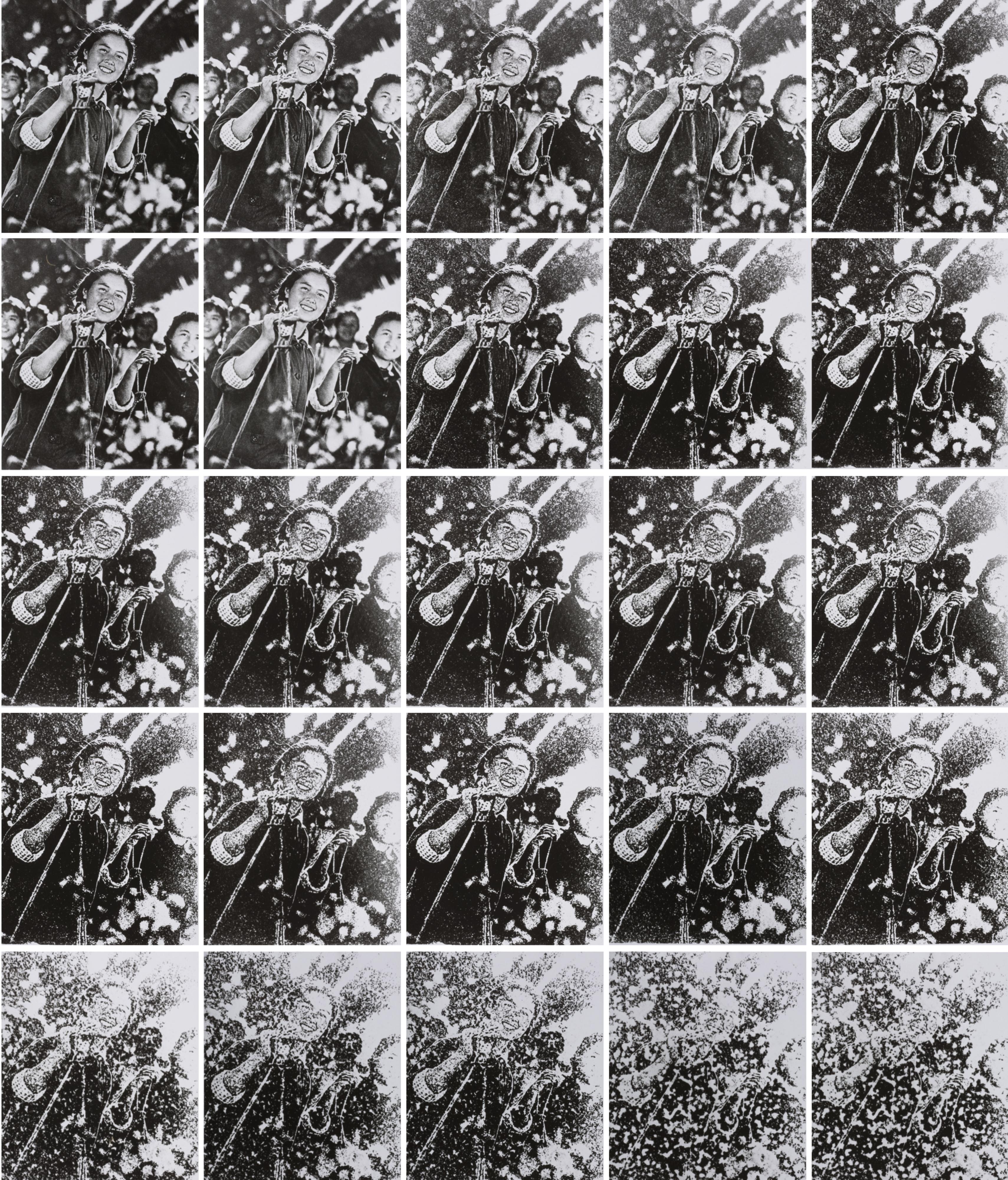 Zhang Peili - Continuous Reproduction (Set Of Twenty-Five)