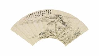 Zhang Pengchong - PAYSAGE, ENCRE ET COULEUR SUR PAPIER