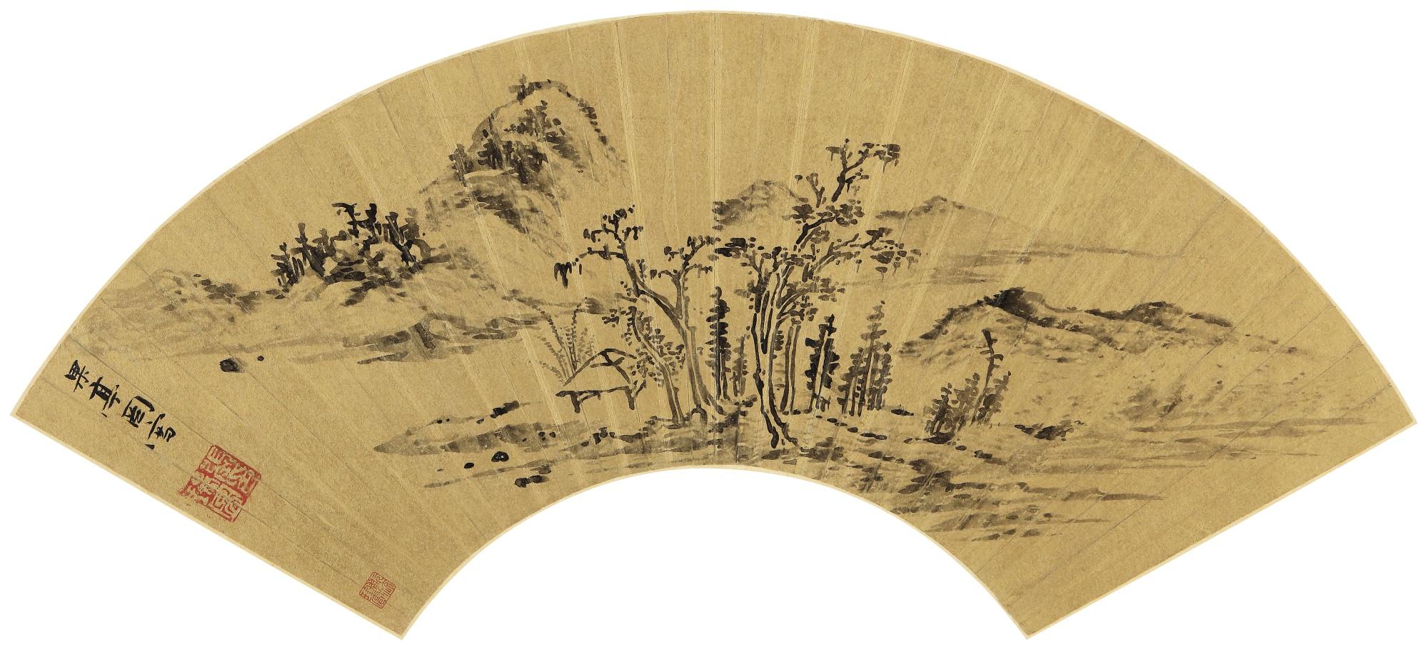 Zhang Ruitu - Empty Hut In Sparse Woods