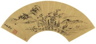 Zhang Ruitu - Empty Hut In Sparse Woods