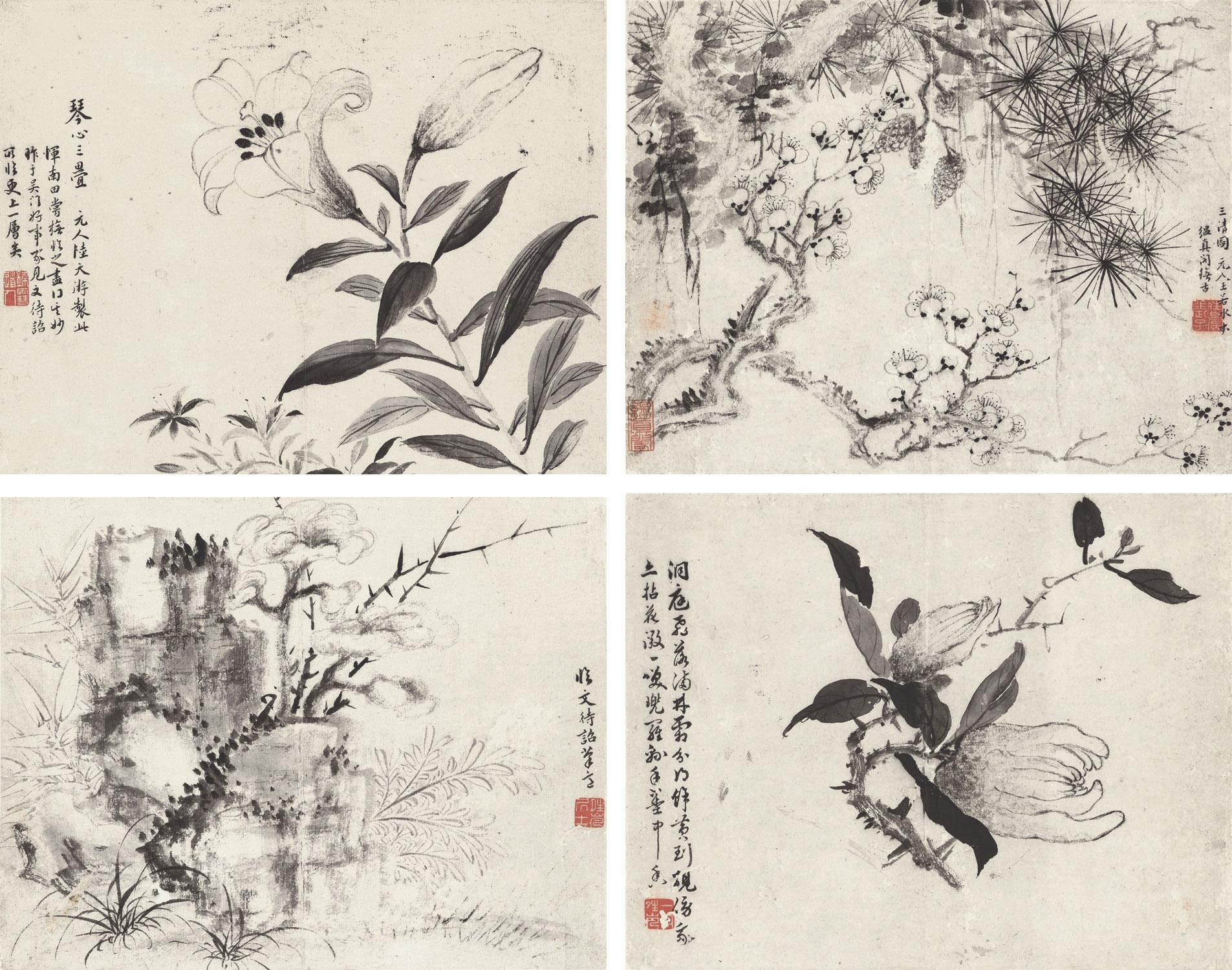 Zhang Ruocheng - Landscape, Flowers and Fruits