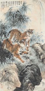 Zhang Shanzi - Tigers