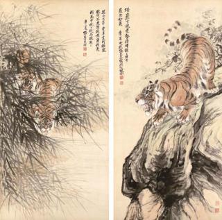 Zhang Shanzi - Tigers