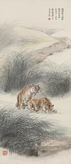 Zhang Shanzi - Two Tigers