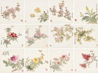 Zhang Shaoshi - Flowers