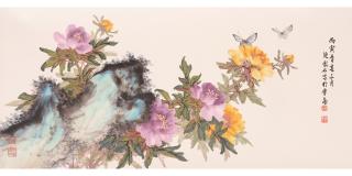 Zhang Shaoshi - Peony