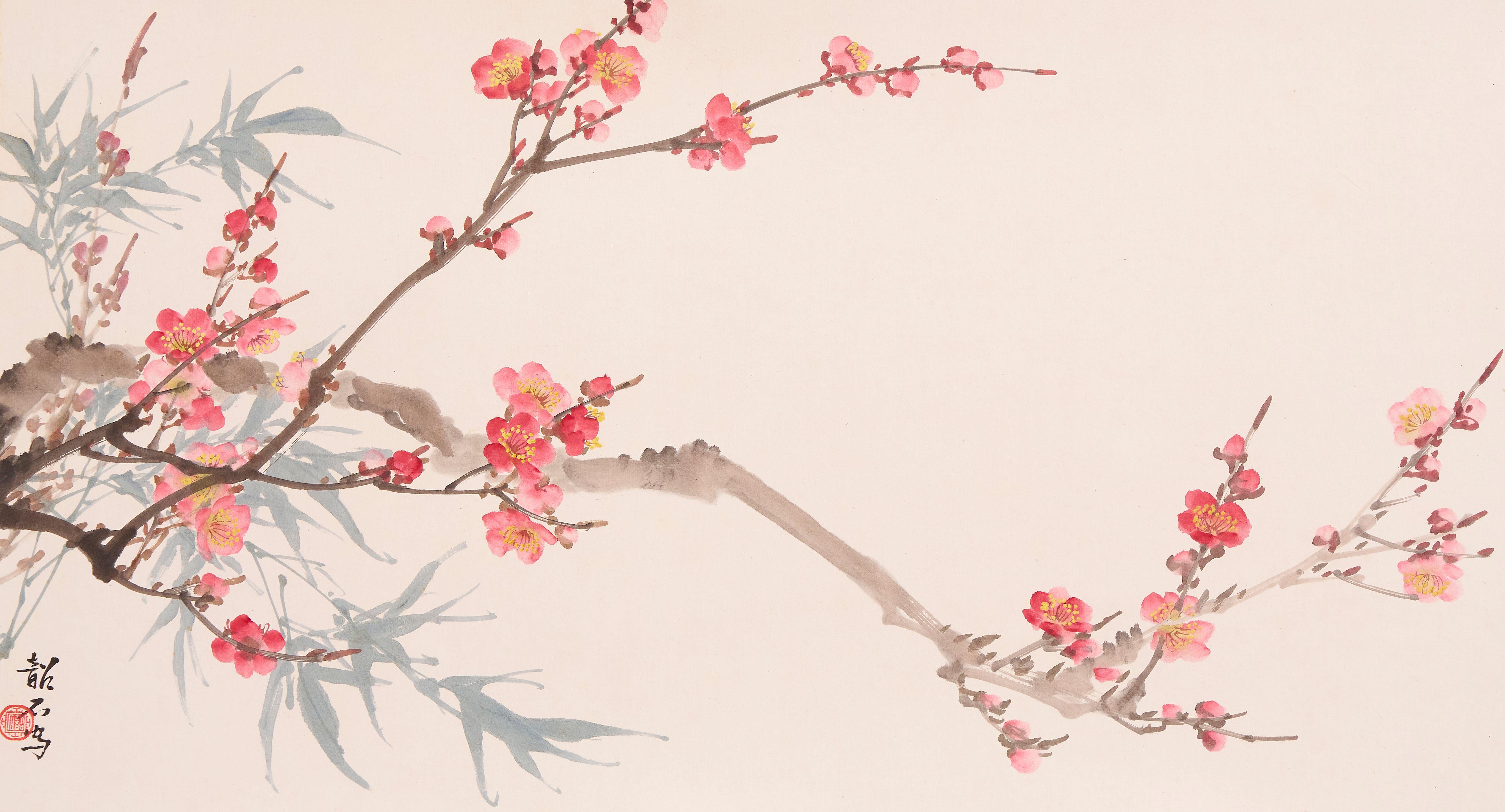 Zhang Shaoshi - Plum bossom