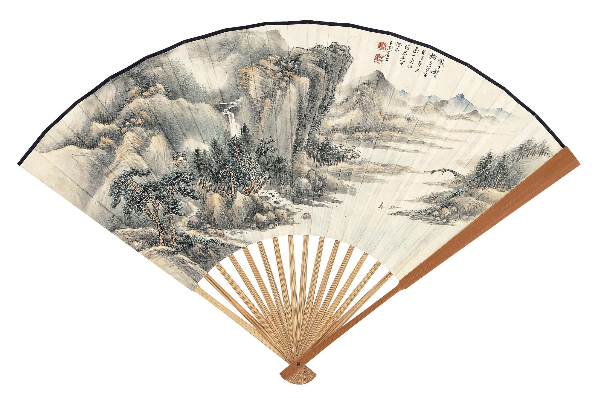 Zhang Shiyuan - Lofty Mountain Landscape