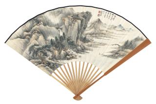 Zhang Shiyuan - Lofty Mountain Landscape