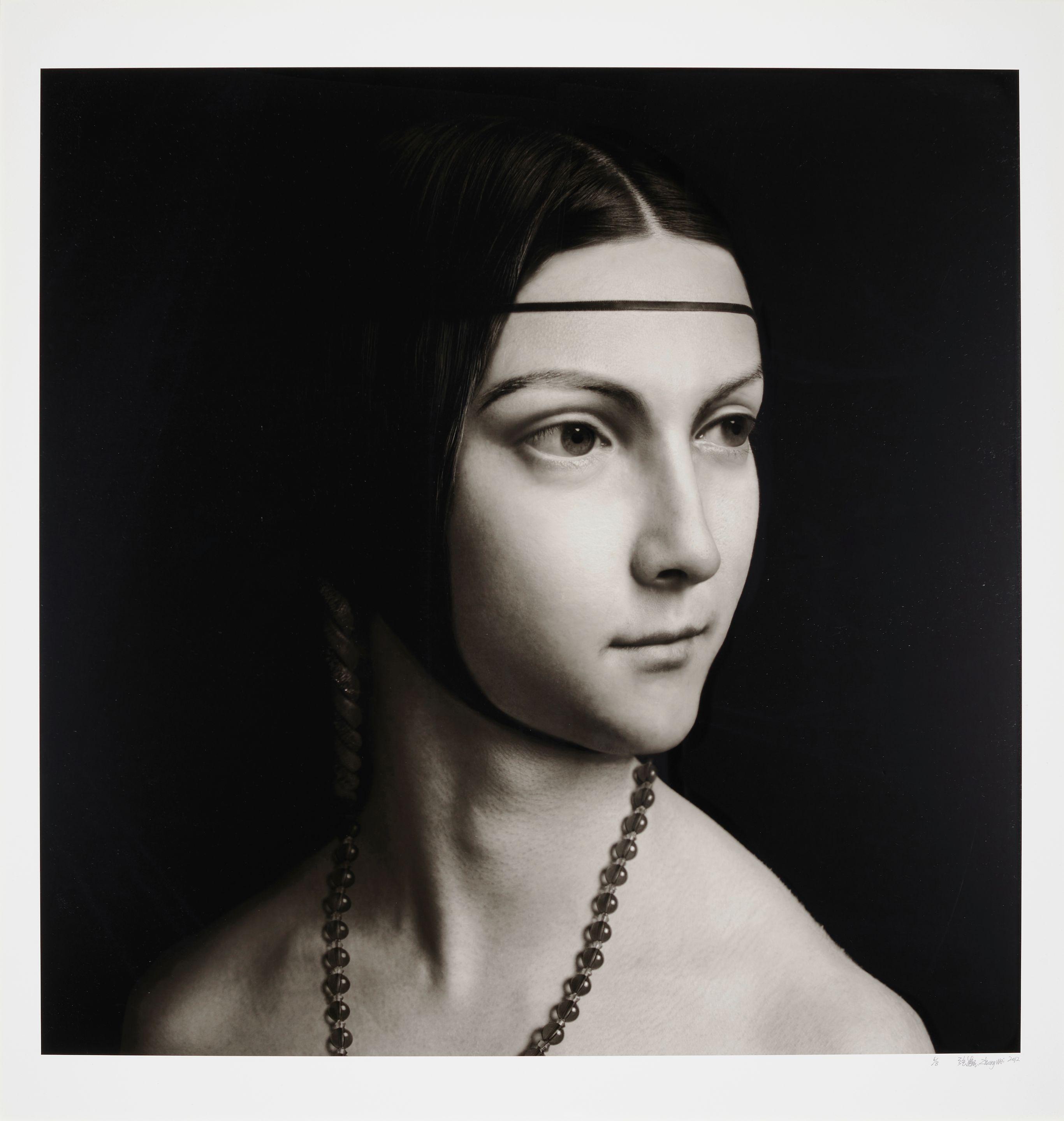 Zhang Wei - Untitled (from \'Artificial Theater - Profile Portraits of Unknown Women\')