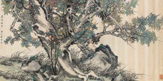 Zhang Xianghe - Orchid And Osmanthus