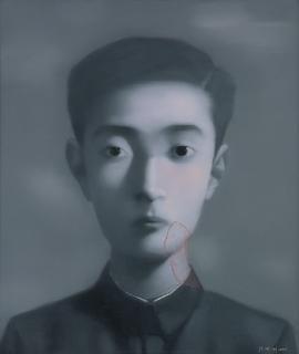 Zhang Xiaogang - Amnesia and Memory : Boy