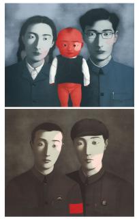 Zhang Xiaogang - Bloodline Series - Big Family; & Two Comrades