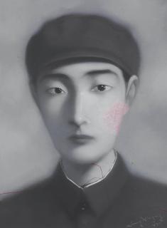 Zhang Xiaogang - Bloodline Series: Portrait of a Man
