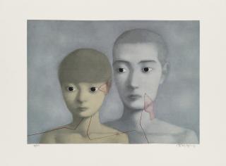 Zhang Xiaogang - Brother and Sister