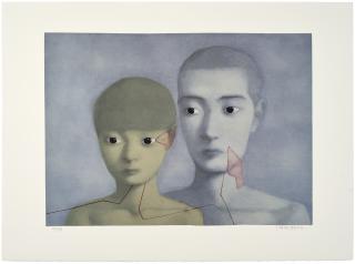 Zhang Xiaogang - Brother and Sister