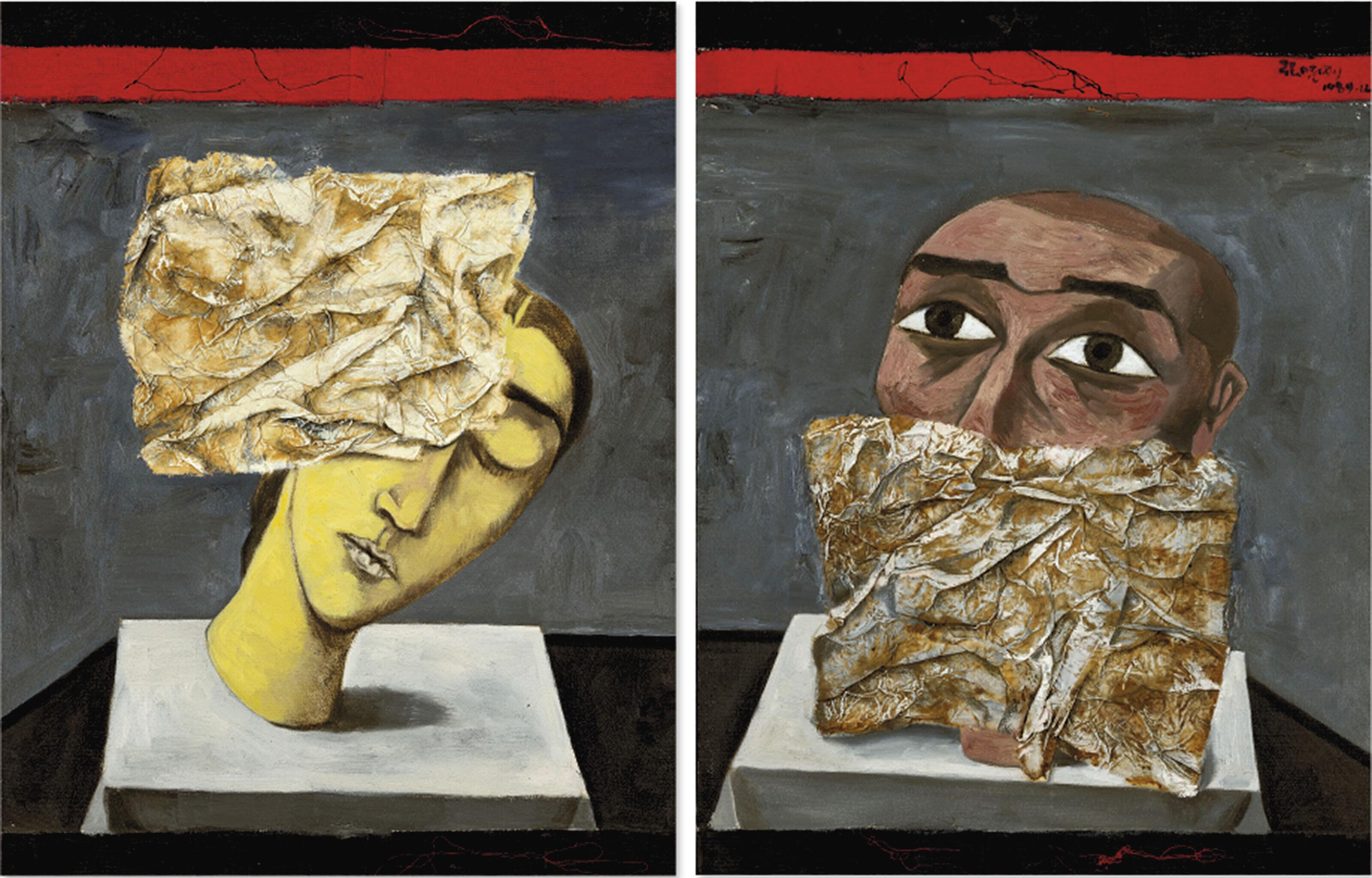 Zhang Xiaogang - Duplicated Space No.1