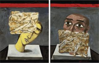 Zhang Xiaogang - Duplicated Space No.1