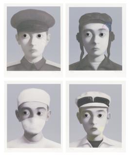 Zhang Xiaogang - Identity Portrait