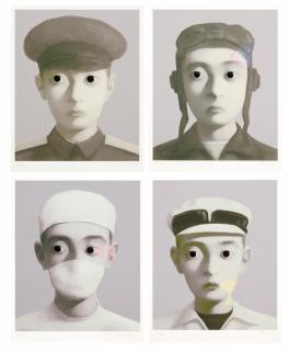 Zhang Xiaogang - Identity Portrait
