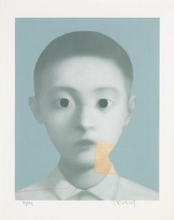 Zhang Xiaogang - My Dear Friends: plates 3 and 5