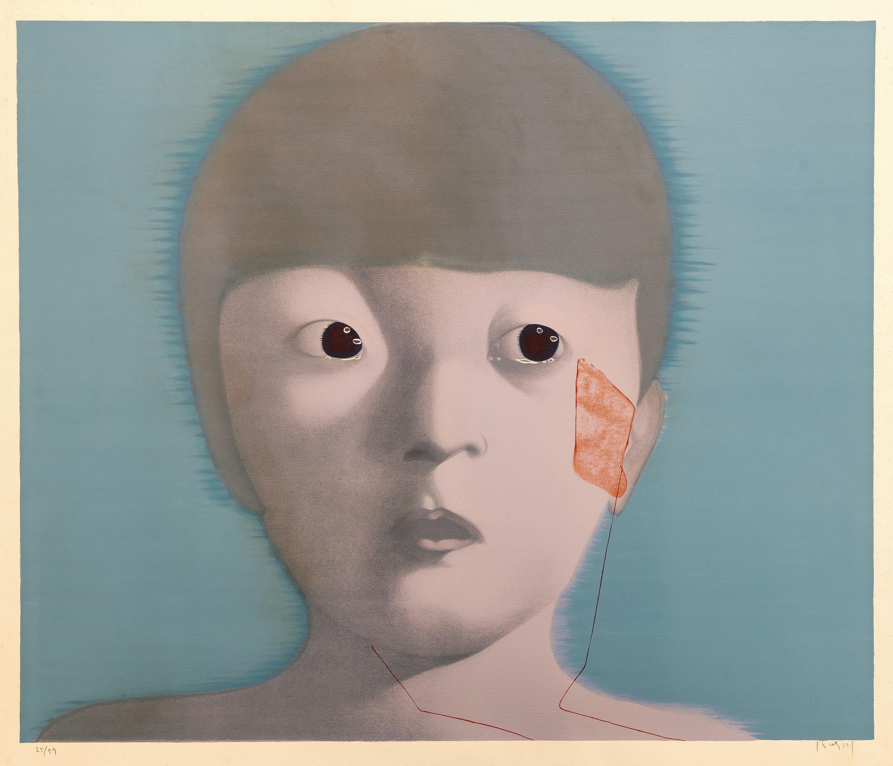 Zhang Xiaogang - My Memory No.1 (Executed In 2002)