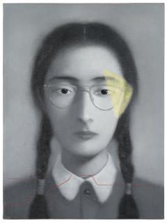 Zhang Xiaogang - Portrait Of A Girl
