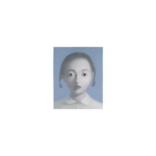 Zhang Xiaogang - Portrait Of A Young Girl