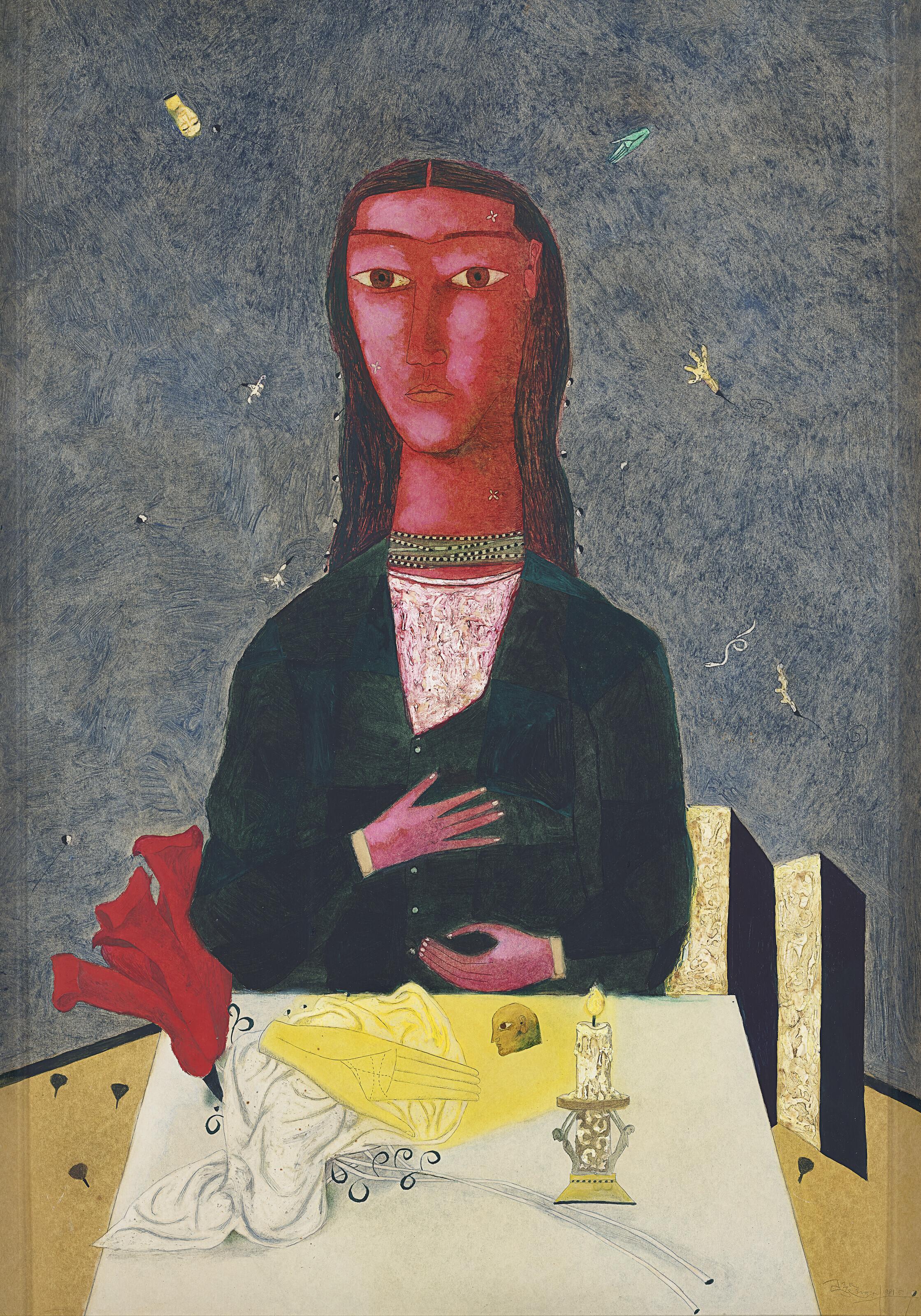 Zhang Xiaogang - The Story about Palmistry No. 1