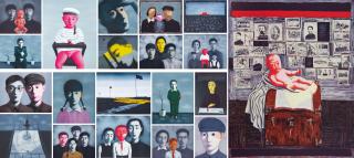 Zhang Xiaogang - The Storyteller\'S Enchantment Of Zhang Xiaogang（Set Of Twenty Pieces）(Executed In 2009)