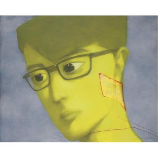 Zhang Xiaogang - Untitled (Portrait)