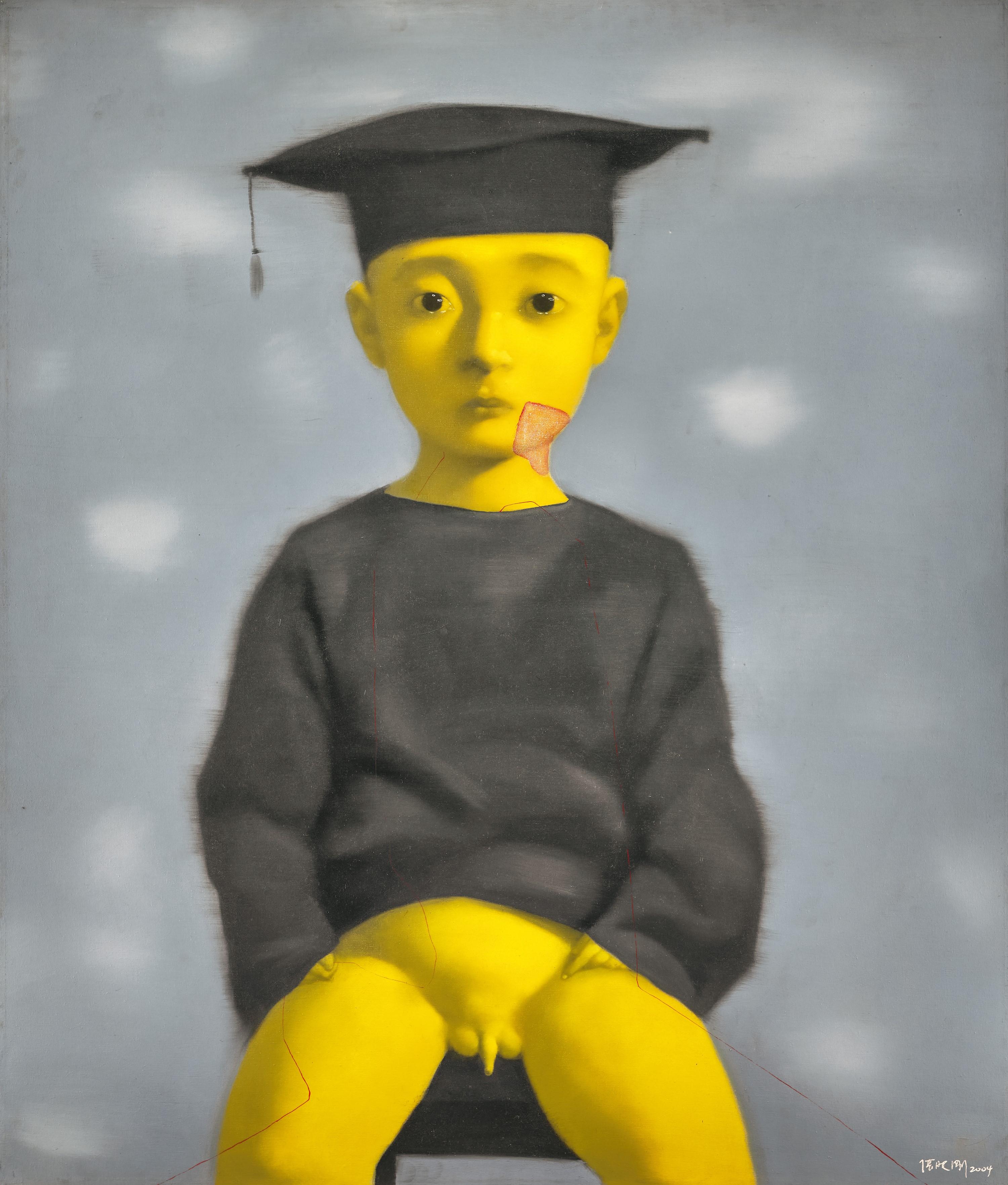Zhang Xiaogang - Young Doctor(Painted in 2004)