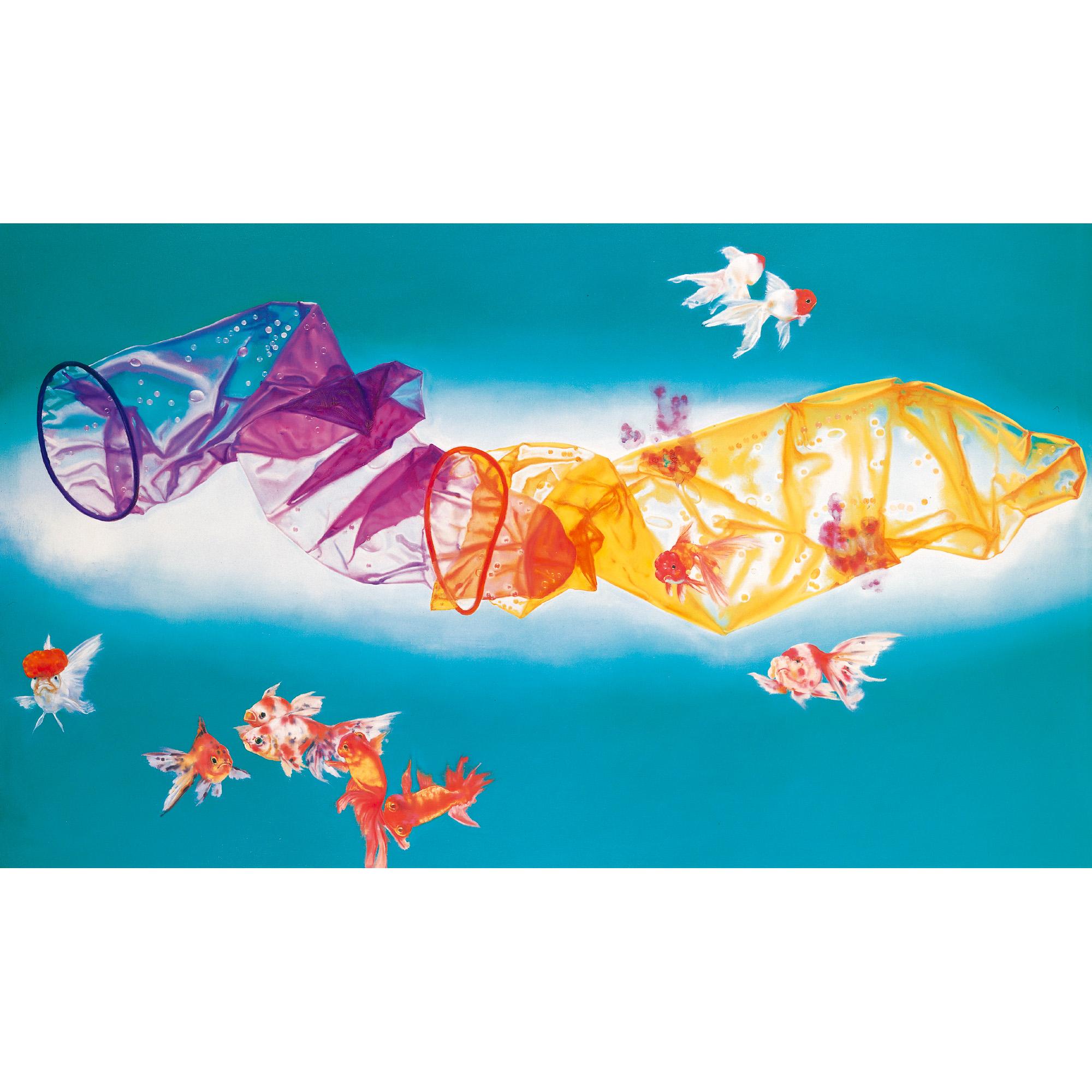 Zhang Xiaotao - Condom Series: Enlarged Props-Crystal And Fishes 2