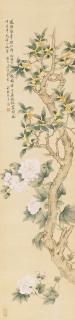Zhang Xin - Hibiscus and Flowering Cassia